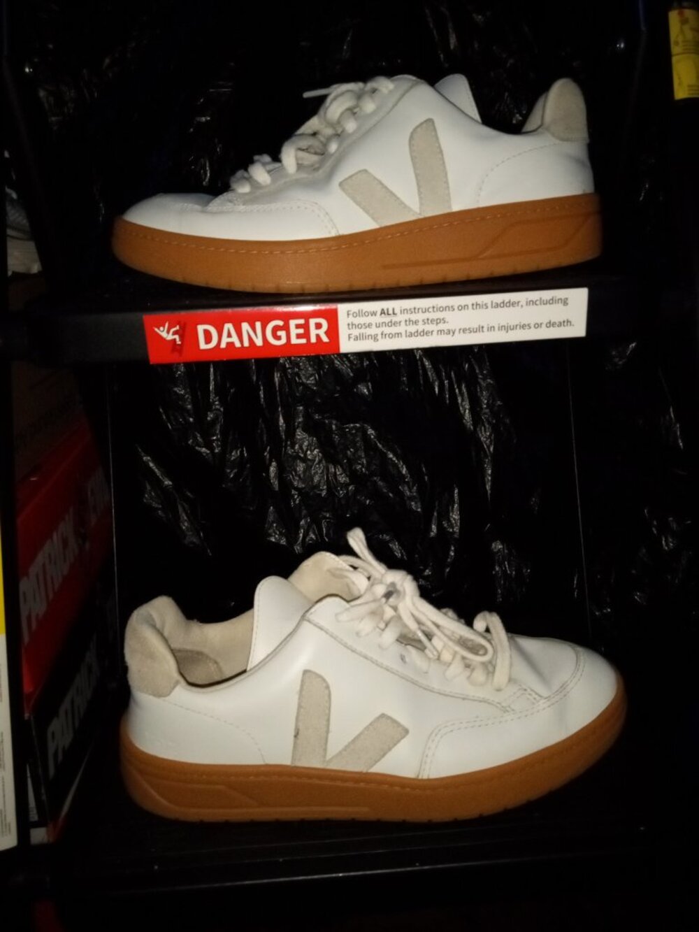Veja Sneakers White/Tan Mens 6 EU 37